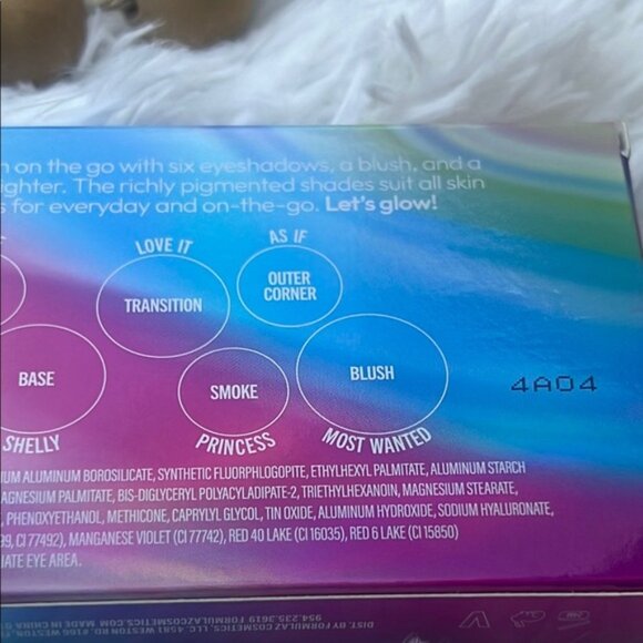 Formula Z Glamgasm Pro Artistry Face /Eye Palette-shadow, blush and highlighter - Picture 6 of 9